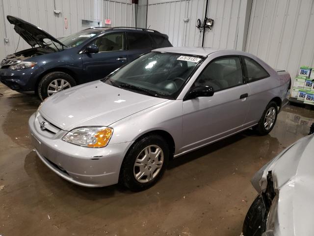HONDA CIVIC LX 2001 with VIN 1HGEM22531L006892 - Photo from auction