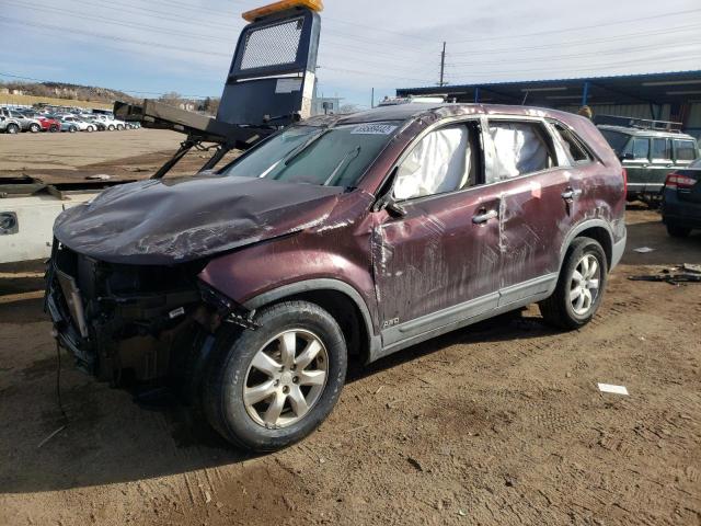 KIA SORENTO BA 2011 with VIN 5XYKTCA16BG019335 - Photo from auction