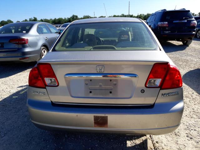 Photo 6 from auction – 2003 HONDA CIVIC HYBR with VIN JHMES96673S028532