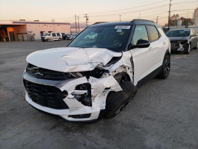 CHEVROLET TRAILBLAZE 2021 with VIN KL79MTSL4MB163620 - Photo from auction