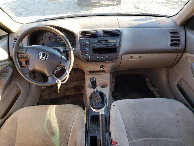 Photo 8 from auction – 2001 HONDA CIVIC LX with VIN 2HGES15521H542953