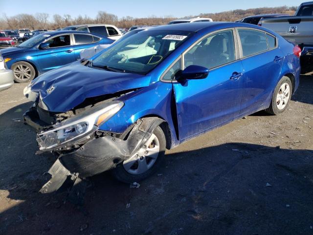 KIA FORTE LX 2017 with VIN 3KPFL4A76HE043670 - Photo from auction