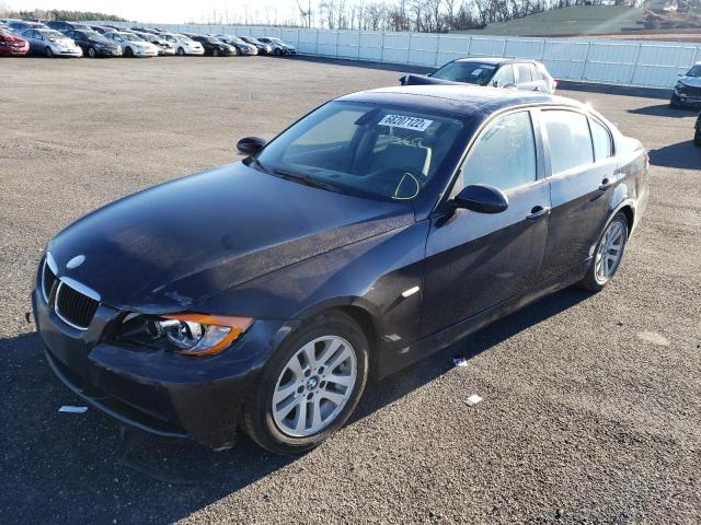 BMW 328 I 2007 with VIN WBAVA37597NE29575 - Photo from auction