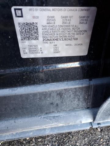 Photo 14 from auction – 2018 CHEVROLET EQUINOX LS with VIN 2GNAXHEV3J6342769