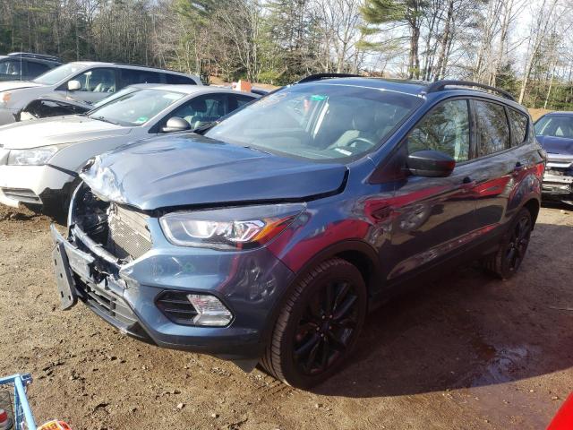 FORD ESCAPE SE 2018 with VIN 1FMCU9GD1JUA87783 - Photo from auction