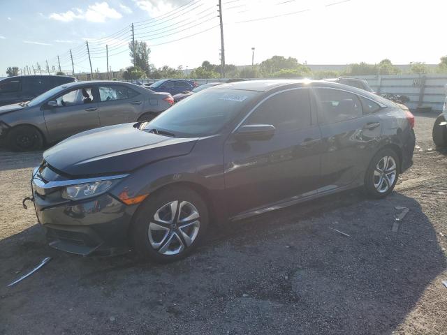 HONDA CIVIC LX 2016 with VIN 19XFC2F56GE033652 - Photo from auction