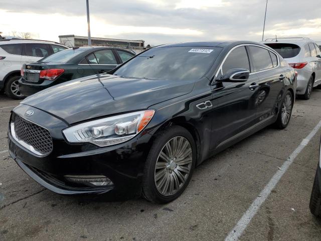 KIA K900 2015 with VIN KNALU4D49F6024743 - Photo from auction
