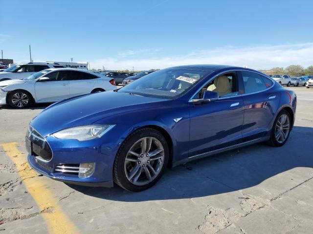 TESLA MODEL S 2015 with VIN 5YJSA1E2XFF110490 - Photo from auction