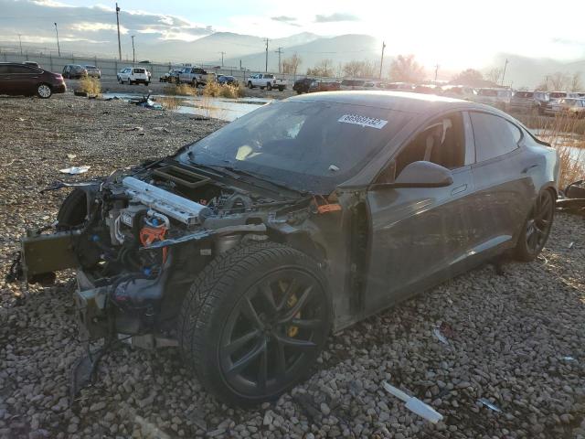 TESLA MODEL S 2021 with VIN 5YJSA1E6XMF433387 - Photo from auction