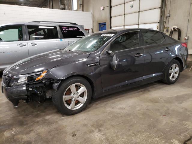 KIA OPTIMA LX 2015 with VIN 5XXGM4A72FG502683 - Photo from auction
