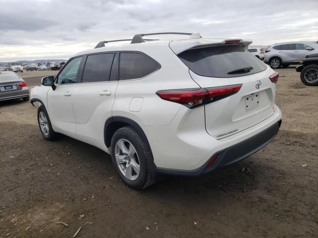 Photo 2 from auction – 2020 TOYOTA HIGHLANDER with VIN 5TDZZRAH4LS502937