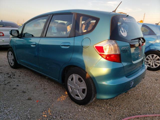 Photo 2 from auction – 2013 HONDA FIT with VIN JHMGE8H30DC019759