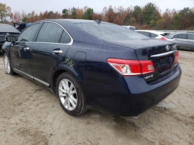 Photo 2 from auction – 2010 LEXUS ES 350 with VIN JTHBK1EG3A2409113