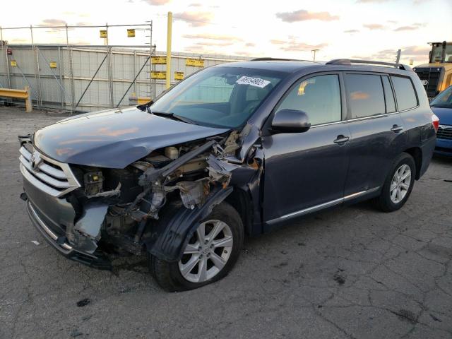 TOYOTA HIGHLANDER 2013 with VIN 5TDBK3EH1DS229776 - Photo from auction