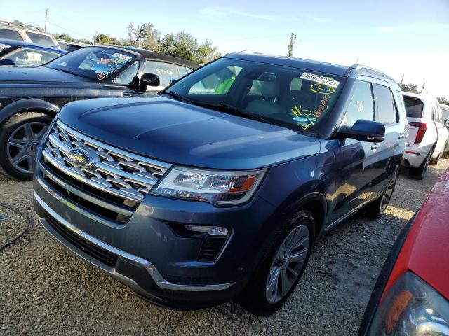FORD EXPLORER L 2018 with VIN 1FM5K7FH2JGB39783 - Photo from auction