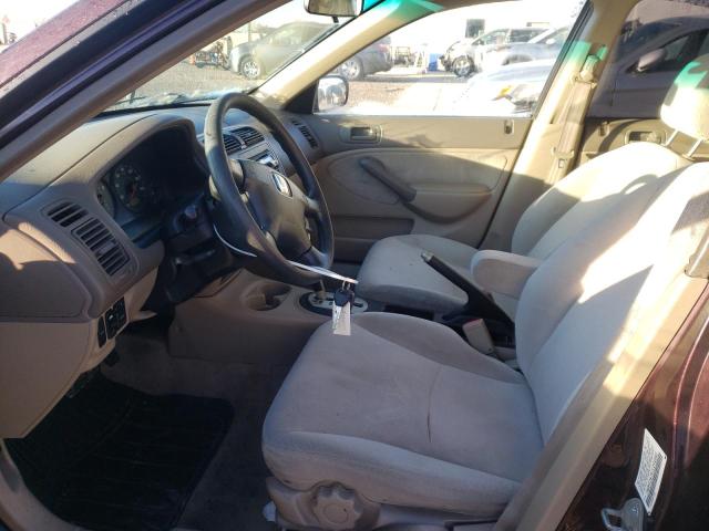 Photo 7 from auction – 2001 HONDA CIVIC EX with VIN 1HGES267X1L054990