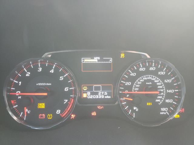 Photo 8 from auction – 2021 SUBARU WRX with VIN JF1VA1A69M9800542