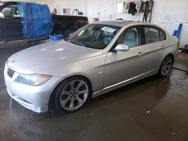 BMW 330 I 2006 with VIN WBAVB33556KR73412 - Photo from auction