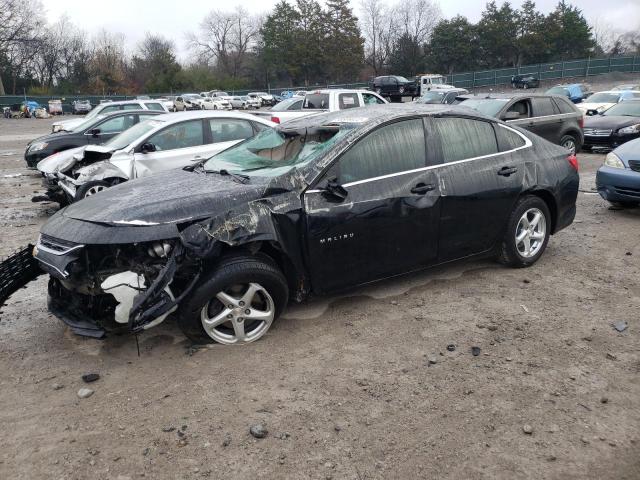 CHEVROLET MALIBU LS 2018 with VIN 1G1ZB5ST4JF255702 - Photo from auction
