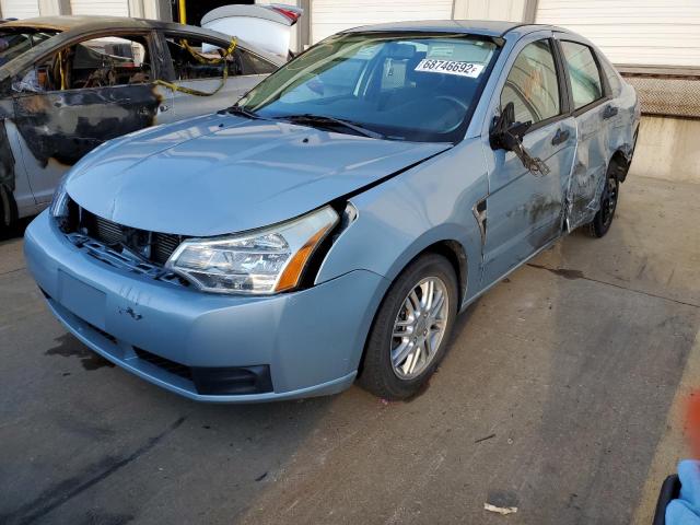 FORD FOCUS SE 2008 with VIN 1FAHP35NX8W275183 - Photo from auction