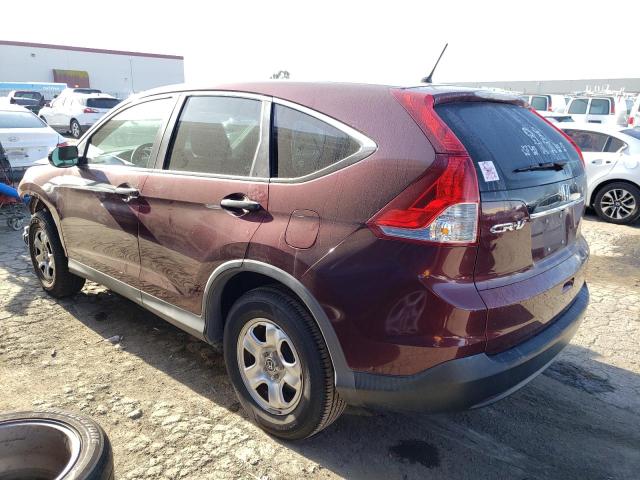 Photo 2 from auction – 2014 HONDA CR-V LX with VIN 5J6RM3H33EL024952