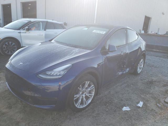 TESLA MODEL Y 2021 with VIN 5YJYGDEE4MF075219 - Photo from auction