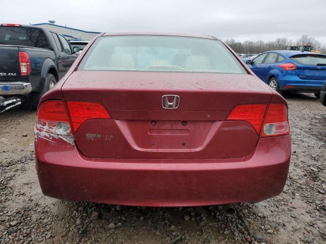 Photo 6 from auction – 2007 HONDA CIVIC LX with VIN 2HGFA15567H504609