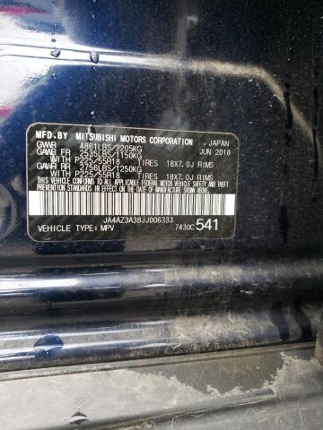 Photo 14 from auction – 2018 MITSUBISHI OUTLANDER with VIN JA4AZ3A38JJ006333