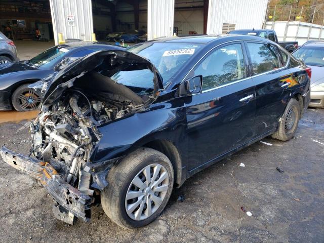 NISSAN SENTRA S 2017 with VIN 3N1AB7AP6HY203482 - Photo from auction