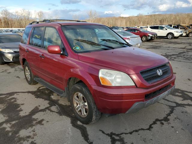 Photo 4 from auction – 2004 HONDA PILOT EXL with VIN 2HKYF18624H593692