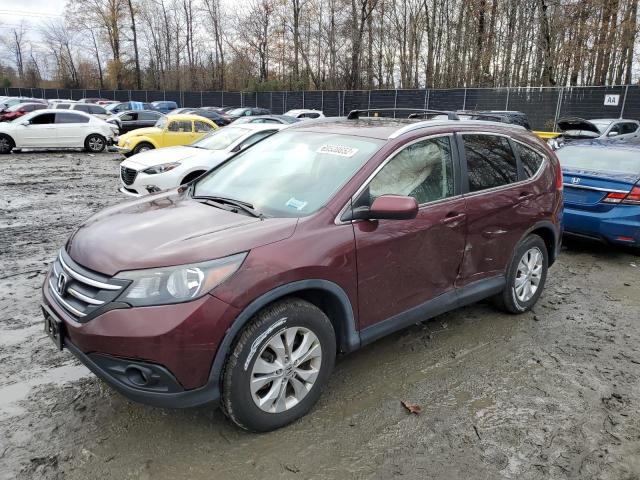 Photo 1 from auction – 2014 HONDA CR-V EXL with VIN 5J6RM4H71EL016289