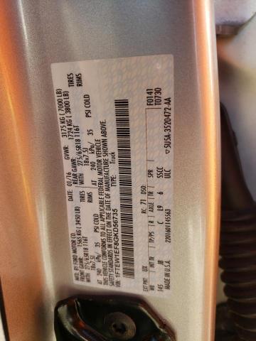 Photo 14 from auction – 2016 FORD F150 SUPER with VIN 1FTEW1EF8GKD56735