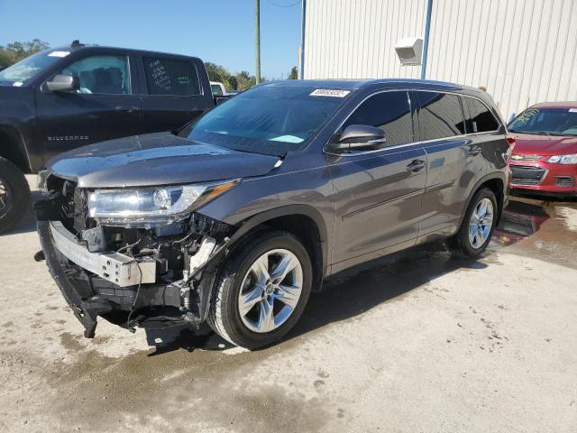 TOYOTA HIGHLANDER 2017 with VIN 5TDYZRFH9HS227531 - Photo from auction