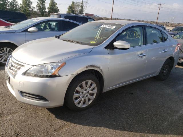 NISSAN SENTRA S 2014 with VIN 3N1AB7AP0EY203361 - Photo from auction