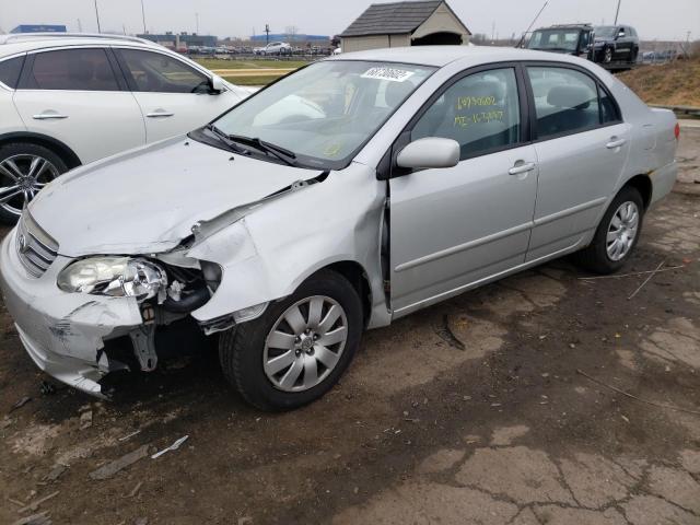 Photo 1 from auction – 2004 TOYOTA COROLLA CE with VIN 1NXBR32E24Z333240