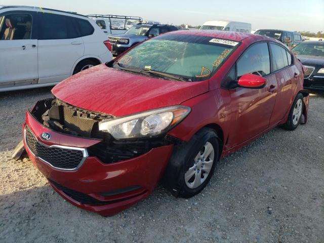 KIA FORTE LX 2016 with VIN KNAFK4A66G5573560 - Photo from auction