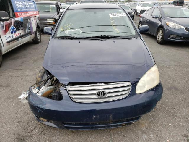 Photo 5 from auction – 2003 TOYOTA COROLLA CE with VIN JTDBR32EX30037781