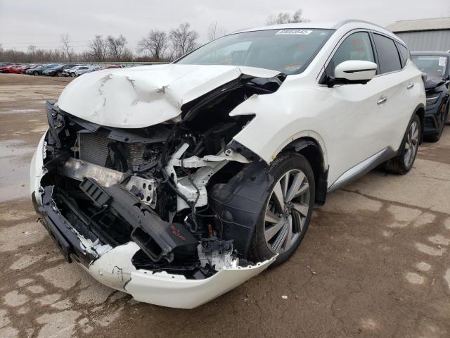 NISSAN MURANO S 2019 with VIN 5N1AZ2MS9KN158985 - Photo from auction