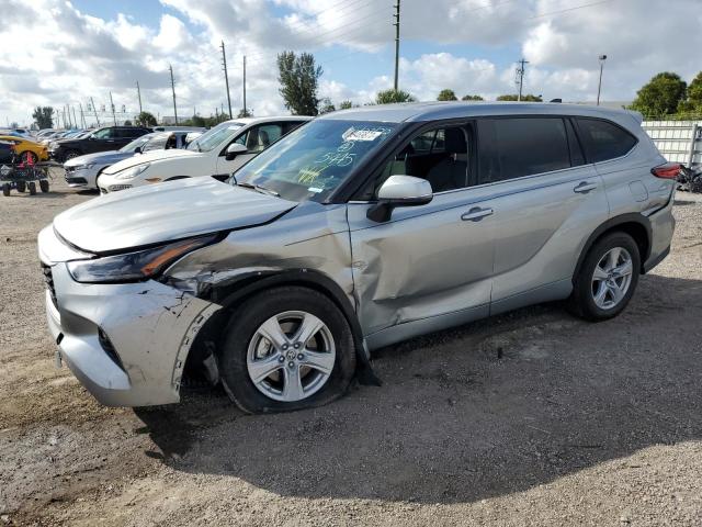 TOYOTA HIGHLANDER 2022 with VIN 5TDZZRAH6NS135445 - Photo from auction