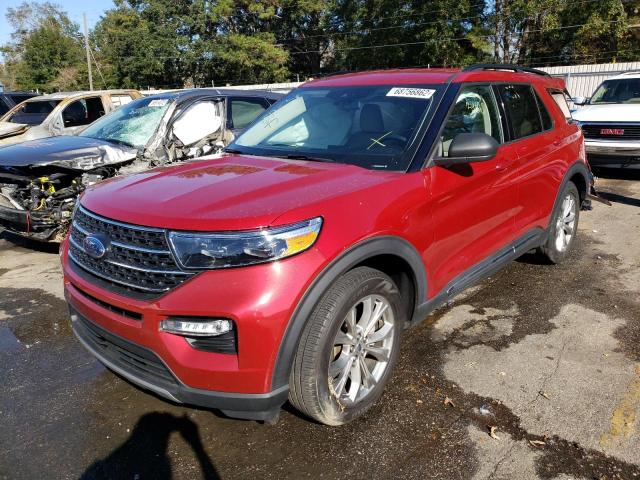 FORD EXPLORER X 2020 with VIN 1FMSK7DH5LGD13337 - Photo from auction