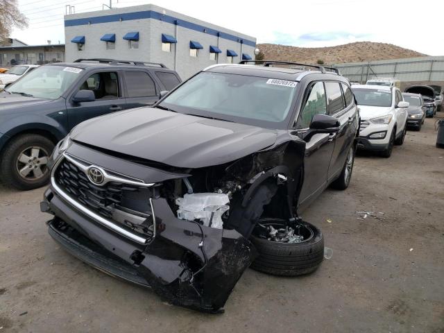 TOYOTA HIGHLANDER 2022 with VIN 5TDFZRBH5NS248255 - Photo from auction