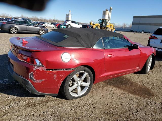 Photo 3 from auction – 2014 CHEVROLET CAMARO LT with VIN 2G1FC3D38E9192491