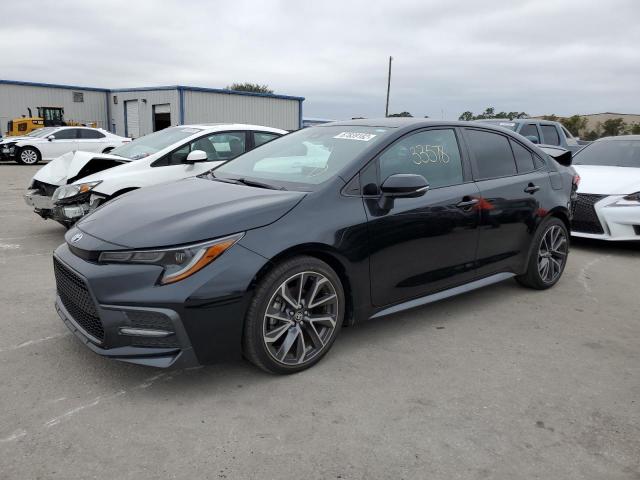 TOYOTA COROLLA SE 2020 with VIN 5YFS4RCE4LP011277 - Photo from auction