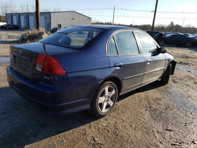 Photo 3 from auction – 2005 HONDA CIVIC EX with VIN 2HGES25785H519092