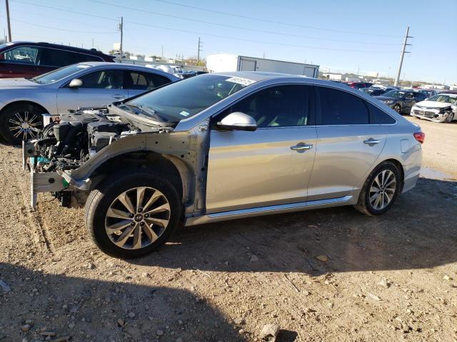 HYUNDAI SONATA SPO 2017 with VIN 5NPE34AF4HH588717 - Photo from auction