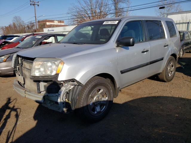 Photo 1 from auction – 2010 HONDA PILOT LX with VIN 5FNYF4H25AB012565