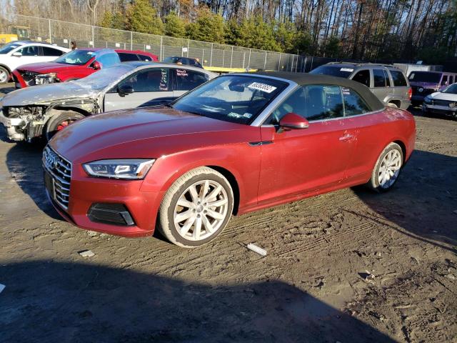 Photo 1 from auction – 2018 AUDI A5 PREMIUM with VIN WAUYNGF56JN014034