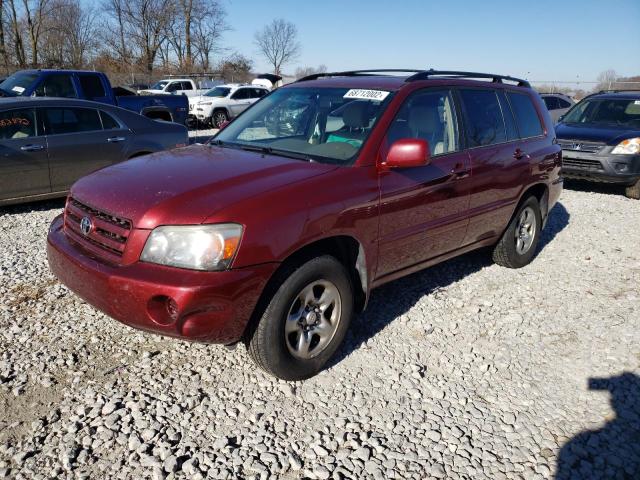 TOYOTA HIGHLANDER 2005 with VIN JTEGD21A550109305 - Photo from auction