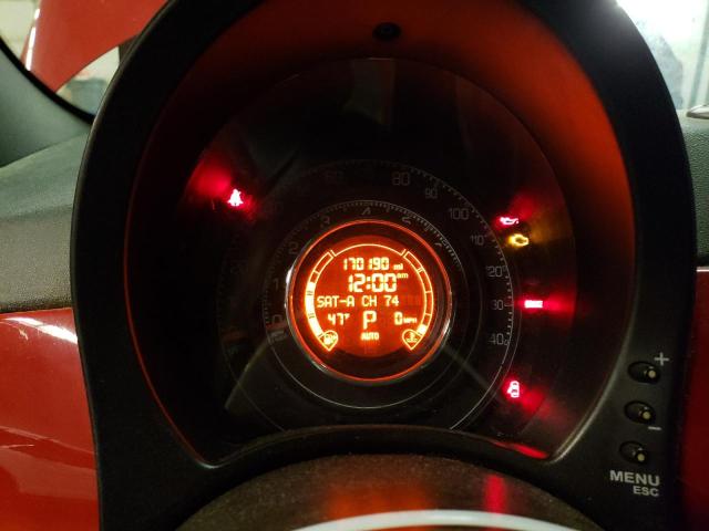 Photo 9 from auction – 2012 FIAT 500 with VIN 3C3CFFBR2CT189563