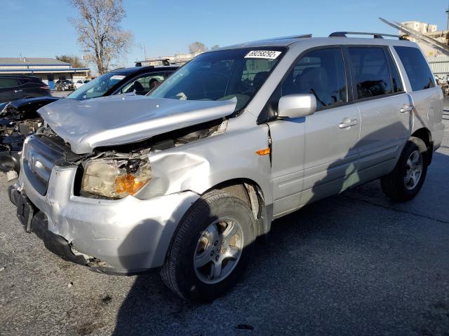 HONDA PILOT EXL 2007 with VIN 5FNYF28577B010100 - Photo from auction